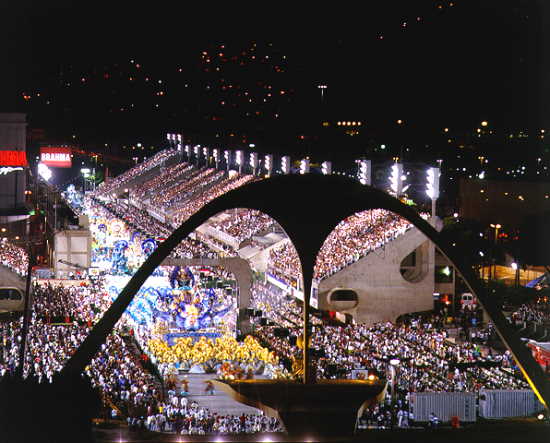 Muitas celebridades lotam o Carnaval do Rio