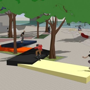 Skate Plaza: MegaEspaço para Street Skate - Praça da Bandeira