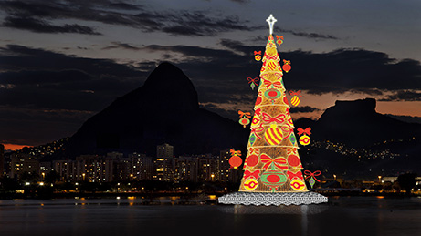 Árvore de Natal da Lagoa 2012/2013 | Visão Carioca